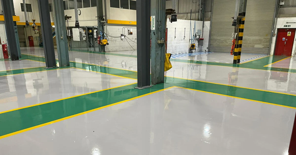 types of industrial floor paint